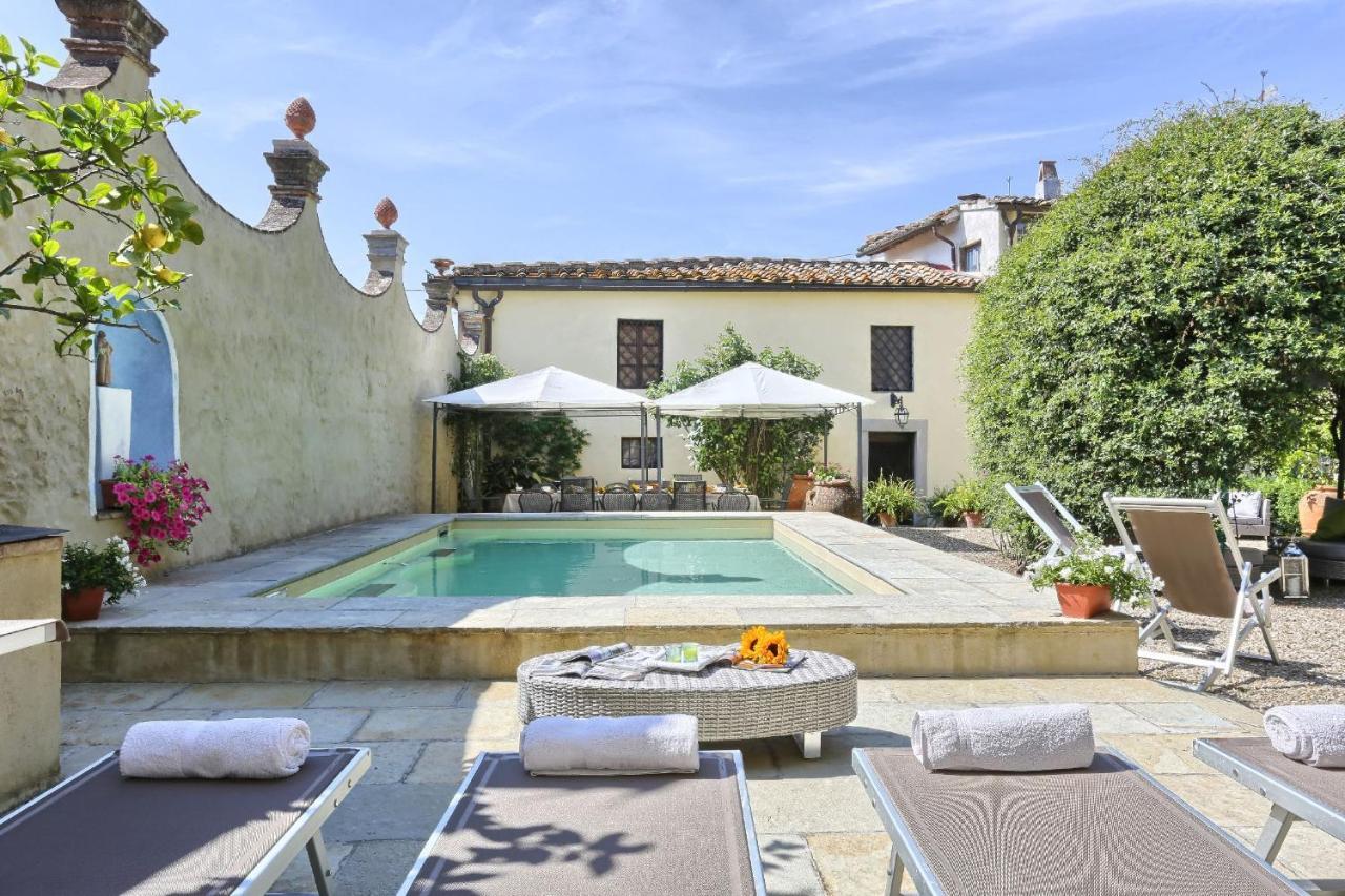 Charming Villa Marcialla Tavarnelle Val di Pesa Dış mekan fotoğraf